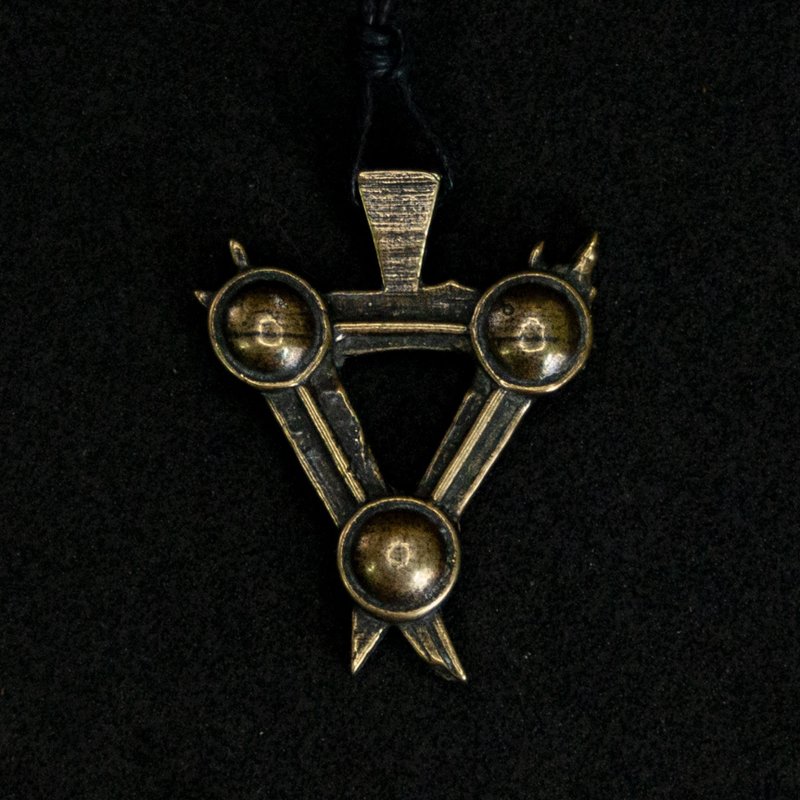 Pendant Vermintide Custom Medallion Game - 項鍊 - 銅/黃銅 咖啡色