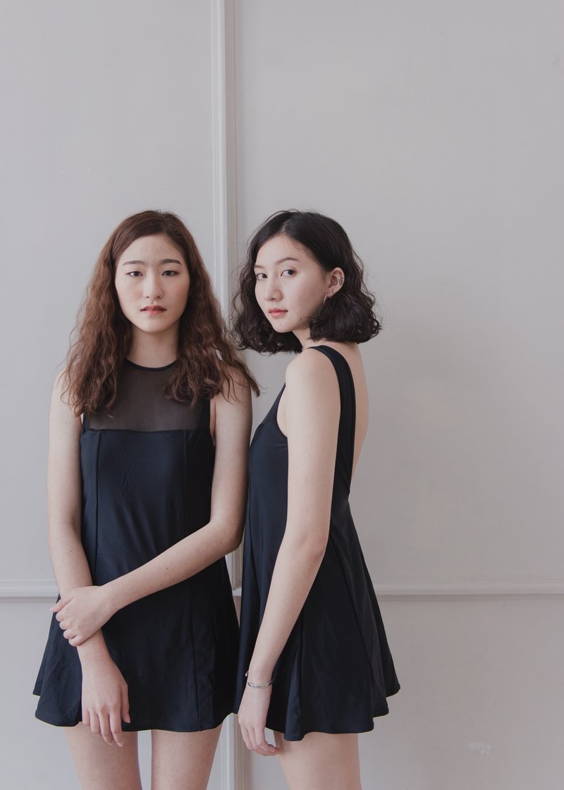 MSkirt - Black / Swimwear - 女泳衣/比基尼 - 其他材質 黑色