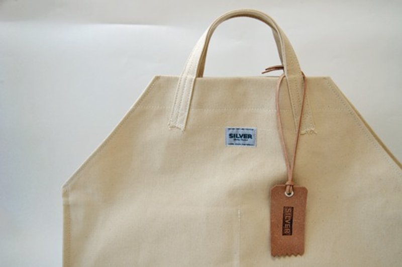 Tote bag CABIN - Handbags & Totes - Cotton & Hemp White