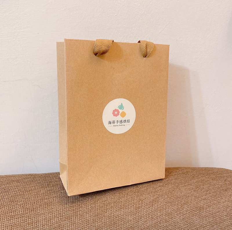 【Heidi Baking】Cookies gift box plus purchase kraft paper bag - Other - Paper 