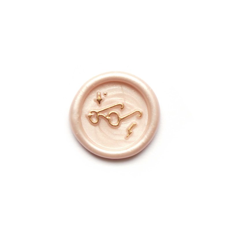 Mini Wax Seal Stamp - Harry and His Lightning Bolt - misterrobinson - Stamps & Stamp Pads - Copper & Brass 