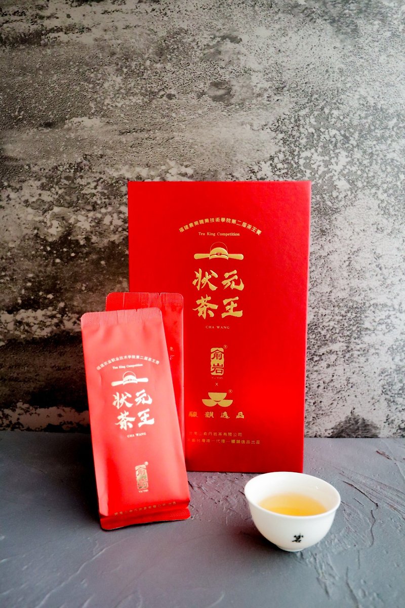 2021狀元茶王 -正岩茶\水仙\又香又醇\頂級享受 - 茶葉/漢方茶/水果茶 - 植物．花 紅色