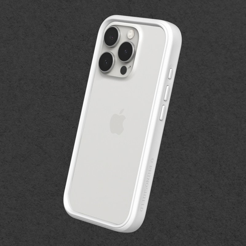 CrashGuard Modular Anti-fall Frame Case/White for iPhone 16 Series - Phone Cases - Plastic White