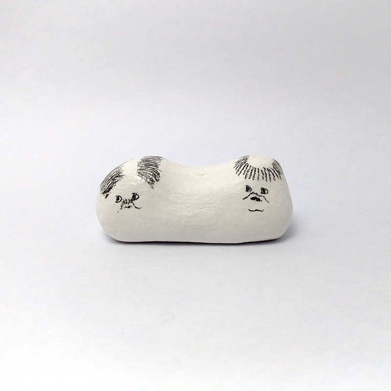 小小山巒之五/桌面生物:筆擱 擺件 擺飾 文具 黏土 - 其他 - 黏土 