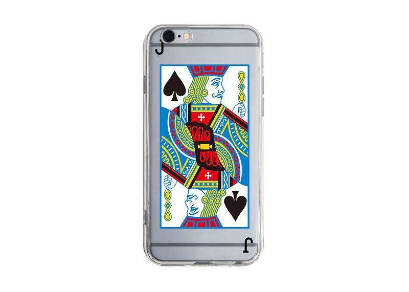 Spades J iPhone X 8 7 6s Plus 5s Samsung note S7 S8 S9 plus HTC LG Sony Mobile Phone Cases - Phone Cases - Plastic 
