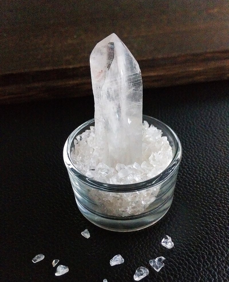 Lemurian Quartz 巴西產地 雷姆利亞水晶 白水晶 天然礦石 原礦 - 擺飾/家飾品 - 其他材質 