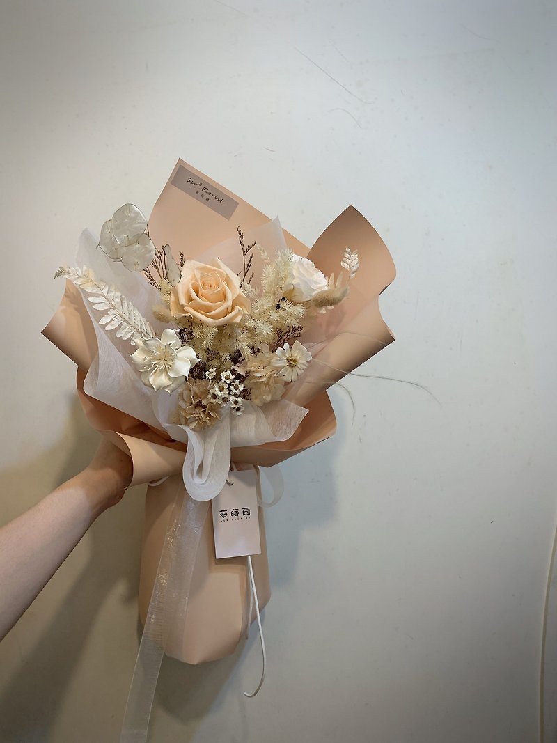 Birthday Bouquets Thank You Bouquets Immortal Bouquets Dry Bouquets - ช่อดอกไม้แห้ง - พืช/ดอกไม้ 