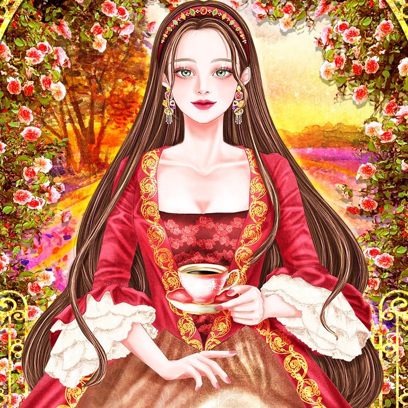 Débutante : Daphne - 貼紙 - 紙 