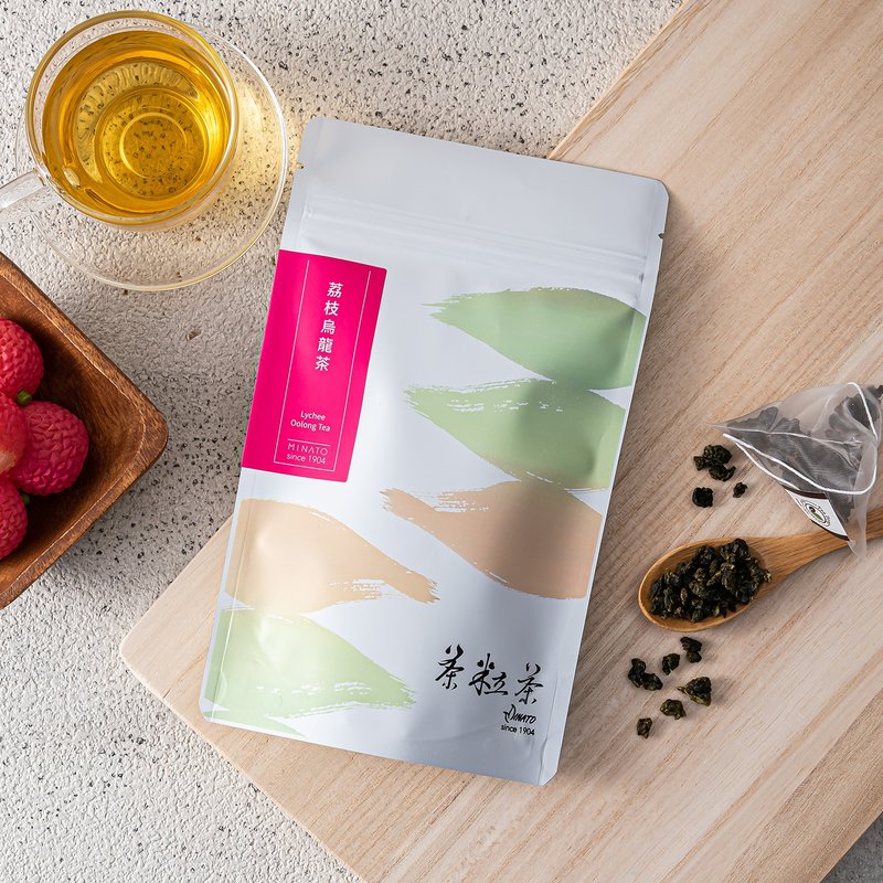 Midsummer must drink [Tea Grain Tea] Lychee Oolong Tea (8pcs/bag) Summer Fruity - Tea - Fresh Ingredients Red