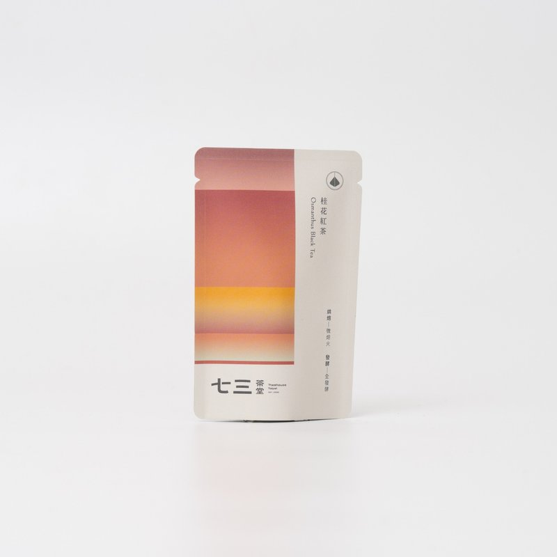 Enjoy Autumn with Seven Teas Qisan Tea Hall Three-dimensional Tea Bag丨Osmanthus Black Tea 1 Pack – Single Pack - Tea - Paper Multicolor