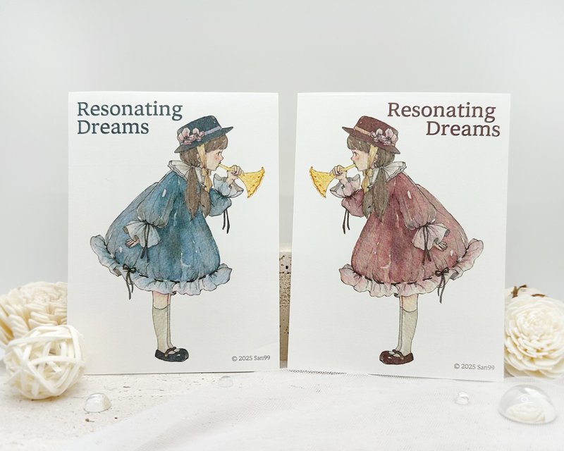 Resonating Dreams - 貼紙 - 紙 