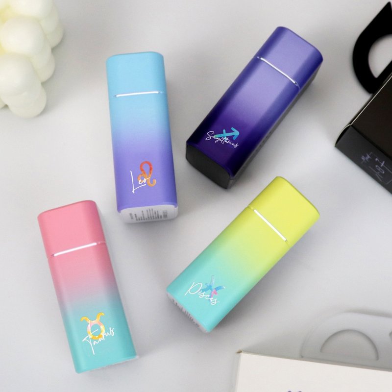 【星座-封蠟A】12星座丨Mood小日子雙充頭口袋行動電源 生日禮 - 行動電源/充電線 - 其他材質 