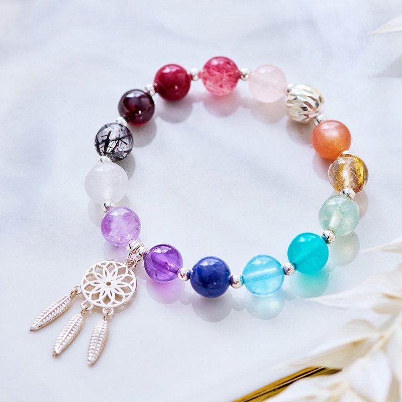 Direction of the heart Crystal Bracelet =(Consecration included)  Five Elements - Bracelets - Crystal Multicolor