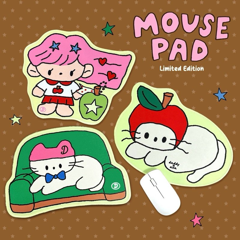 DADDY X ACUTE | Acute Mouse Pad - 滑鼠墊 - 其他材質 