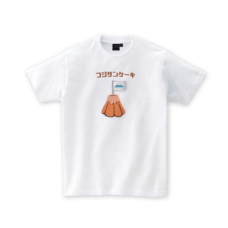 [Summer cool loose book] kuroi-T X MR.FUJI Mr. Fuji | Cotton soft and comfortable adult short - Women's T-Shirts - Cotton & Hemp 