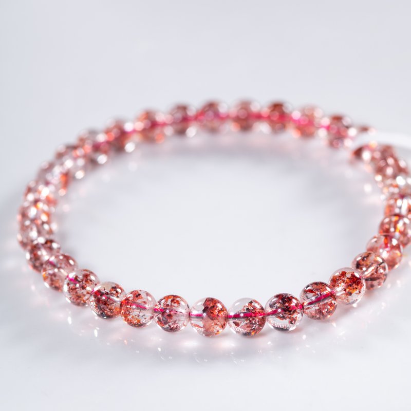 Golden Strawberry Quartz - Bracelets - Semi-Precious Stones Multicolor