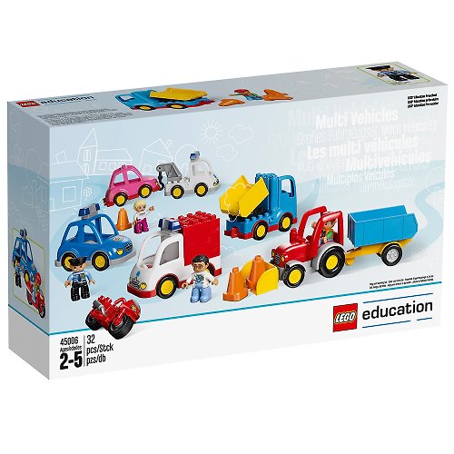 貝登堡STEAM教育 ( LEGO® / LEGO®Education) LEGO EducationMulti Vehicles Set-45006