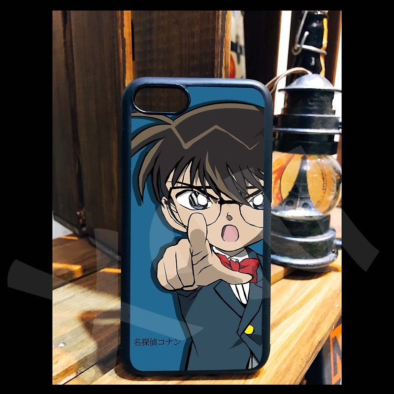Conan Detective Conan Hand-painted Customized Case iPhone 14 13 12 11 XR 8 7 - Phone Cases - Silicone 