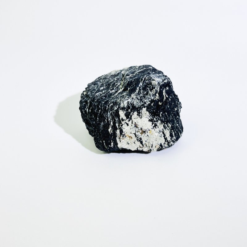 Symbiotic black tourmaline raw ore anti-villain purification magnetic field 3 - ของวางตกแต่ง - เครื่องเพชรพลอย สีดำ