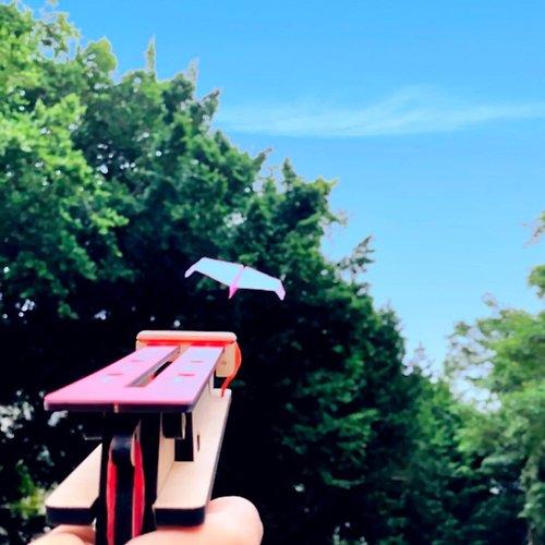 Fun-Maker設計 【DIY手作禮物】紙飛機發射器 -適6歲up 附教學影片工具 客製禮物