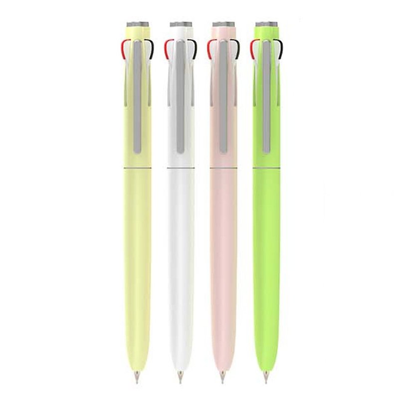 モリストライアングル 3色ボールペン - 油性・ゲルインクボールペン - プラスチック 