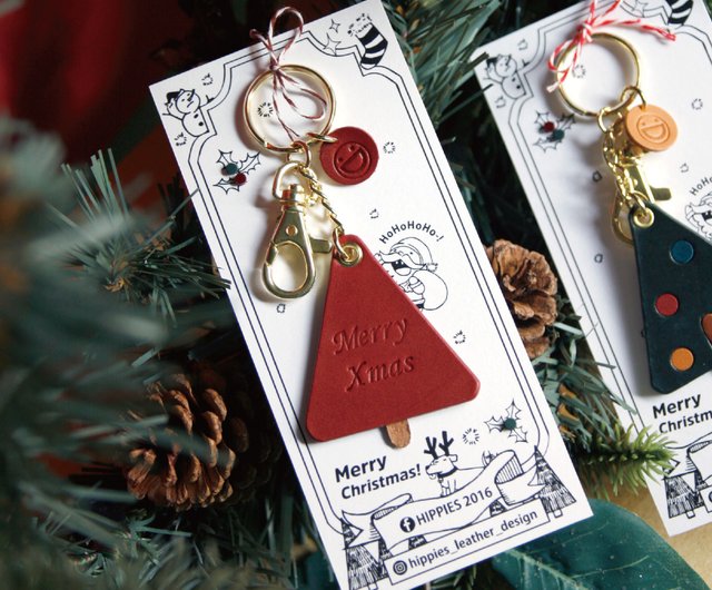 Christmas tree (925 sterling silver key chain) - C percent handmade jewelry  - Shop C percent handmade jewelry Keychains - Pinkoi