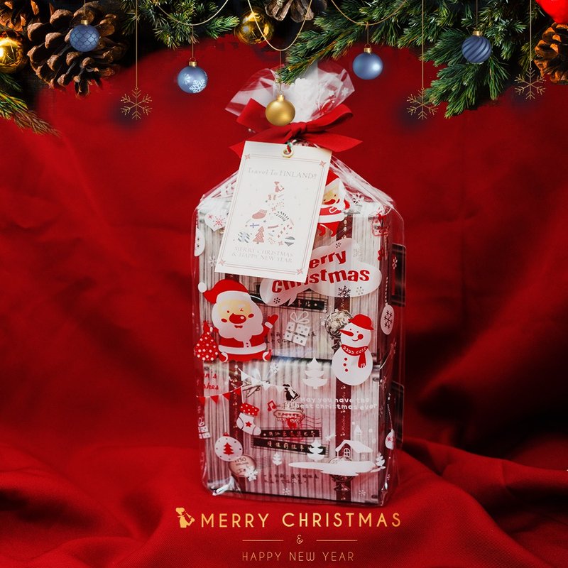 【聖誕禮物】HOHOHO環遊世界紅茶茶包6入/盒(x2盒 聖誕包裝) - 茶葉/茶包/水果茶 - 其他材質 白色