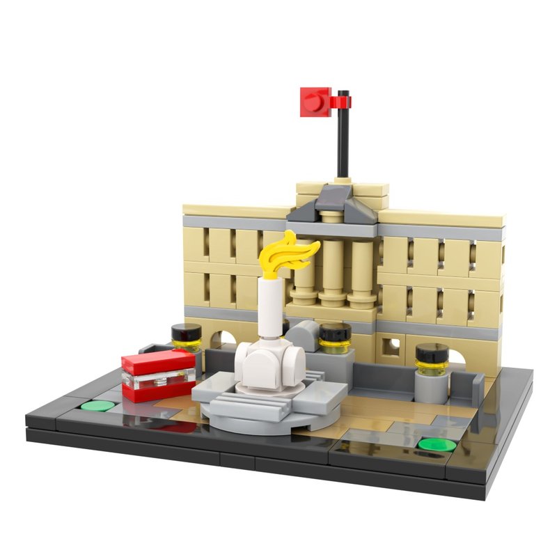 Archbrick UK Buckingham Palace Brick - ตุ๊กตา - พลาสติก หลากหลายสี