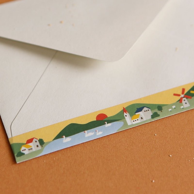 Single roll of paper tape -118 country, E2D12908 - มาสกิ้งเทป - กระดาษ หลากหลายสี