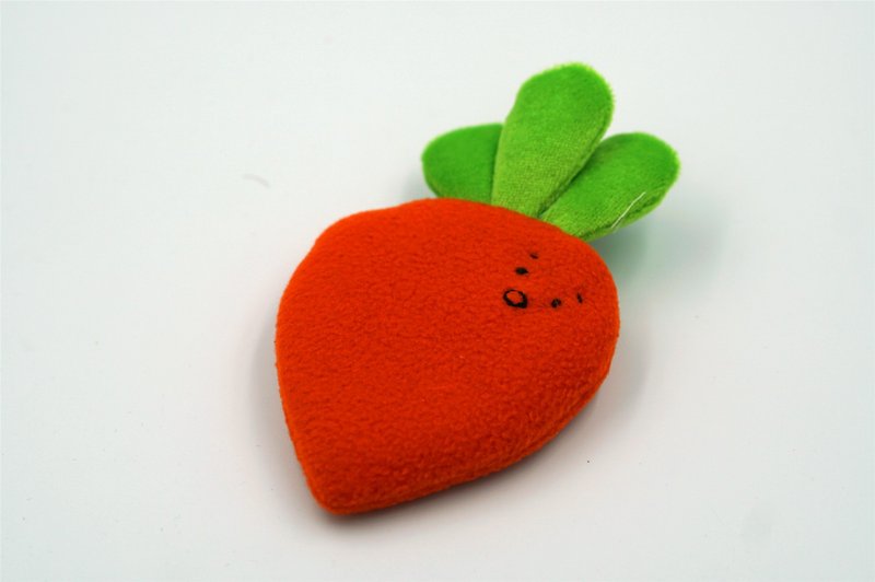 Bucute carrot amulet. Royal guard set. Peace charm bag/baby special/handmade/ - Baby Gift Sets - Polyester Orange