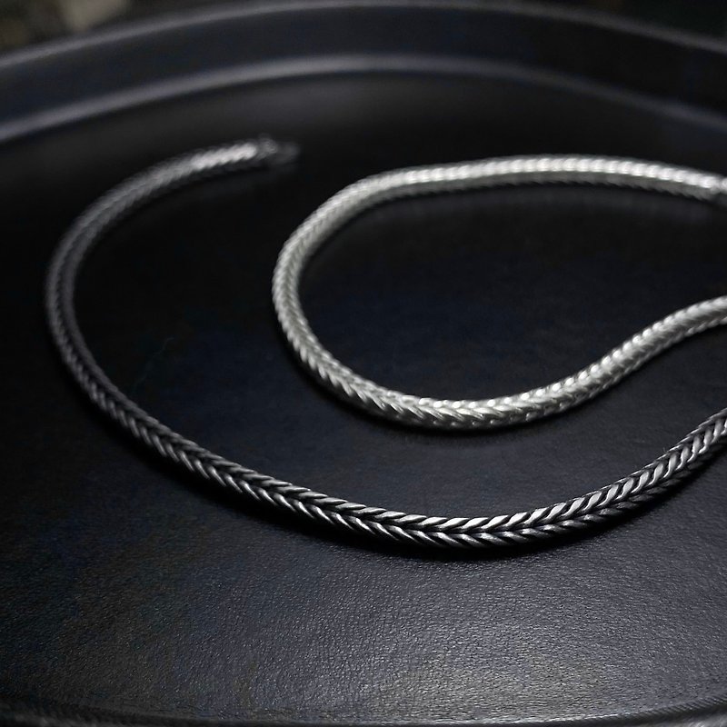 Sterling Silver Bracelet/ Snake Chain/ Width 2.5mm - Bracelets - Sterling Silver Silver
