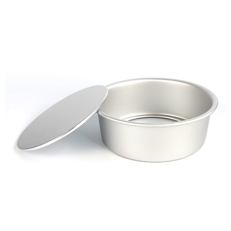 Round aluminum mold (4 inch live bottom)-plus purchase of diatomaceous earth coaster model - Other - Aluminum Alloy Silver
