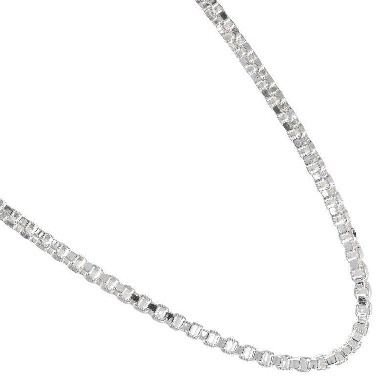 【日本直送】ティファニー ネックレス ベネチアン 46cm ネックレス シルバー925 約37.5g TIFFANY&Co.【中古】Aランク - 項鍊 - 銀 銀色