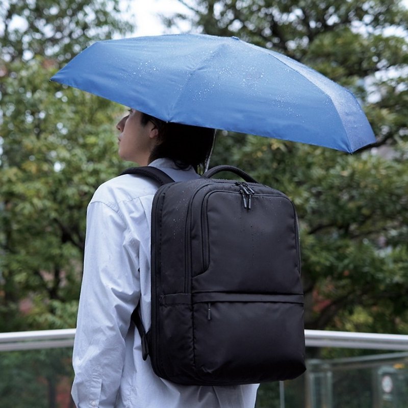 ELECOM Expandable Water-Repellent Business Backpack-Black - Backpacks - Polyester Black