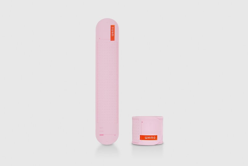 WEMO BAND 穿戴式筆記 - 粉紅色 - 便條紙/memo紙 - 矽膠 多色