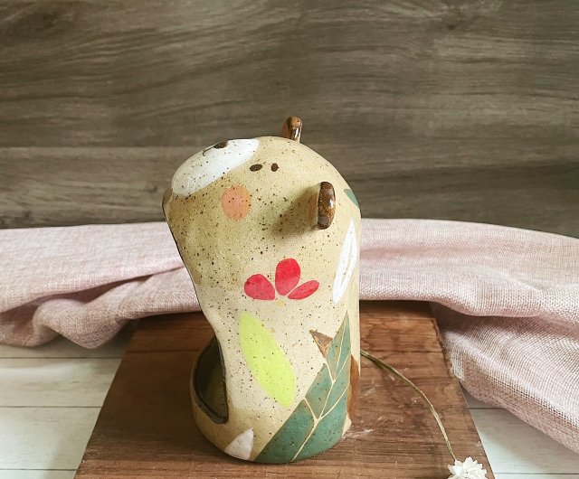 A Lu - 愛らしいクマの陶器/置物/お香/ギフト/アメリカ輸入粘土 A Lu - 愛らしいクマの陶器/置物/お香/ギフト/アメリカ輸入粘土