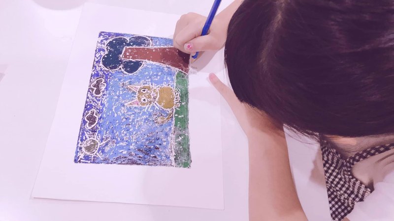 石膏版/版畫創作體驗 - 插畫/繪畫/寫字 - 紙 