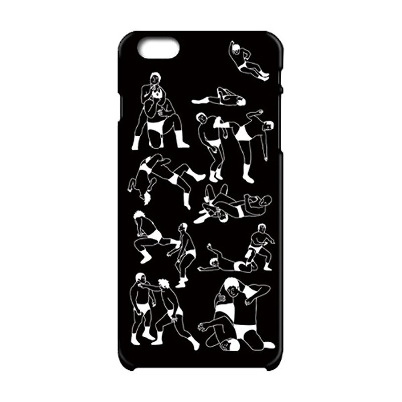 Wrestling 3iPhone case (Black) - อื่นๆ - พลาสติก สีดำ
