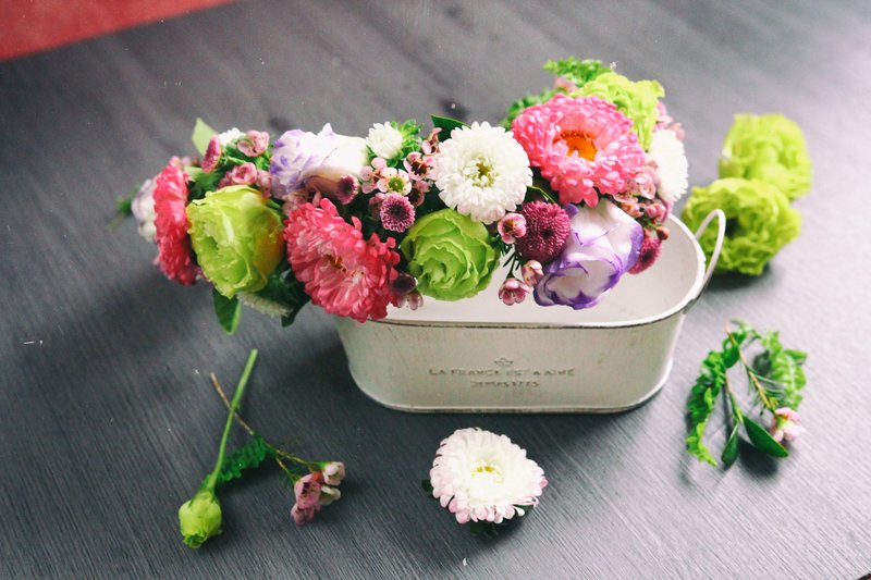 │生花花冠│♥Bohemia風花冠♥  ♪可客製化♪ - 盆栽/植栽 - 植物．花 