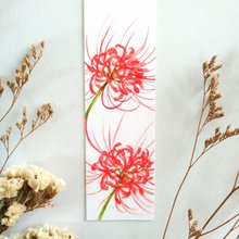 水彩画 花とサンタ  水彩画　原画 水彩画 原画 花園 - メルカリ