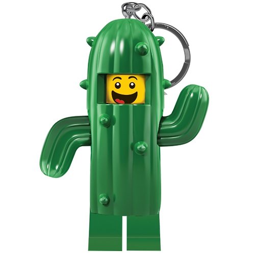 LEGO樂高LED燈系列／文具系列 LEGO 樂高 仙人掌人鑰匙圈燈