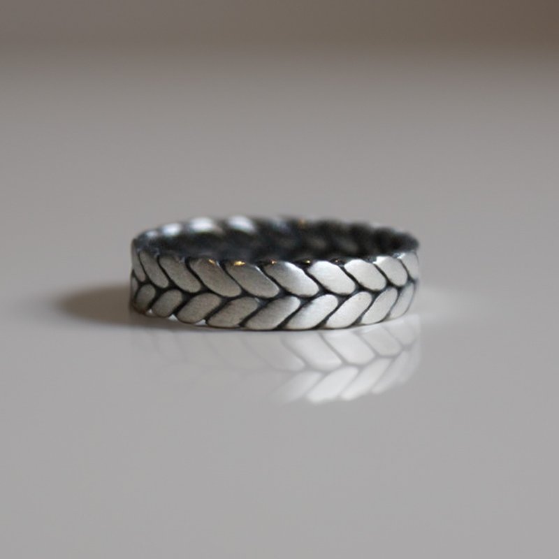 Braid Ring - General Rings - Sterling Silver Silver