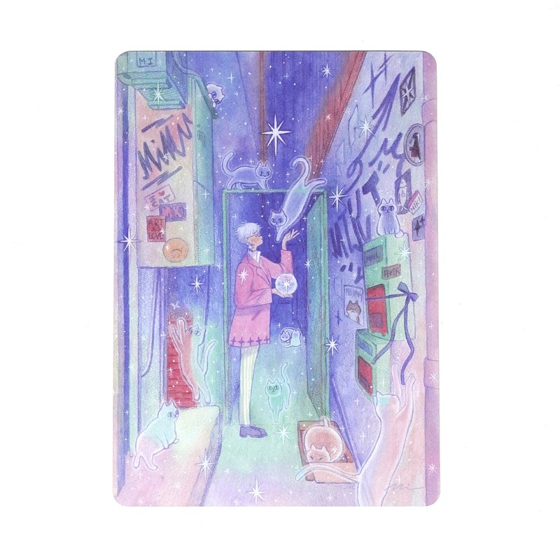 生命中的小靈魂 明信片 - 卡片/明信片 - 紙 粉紅色