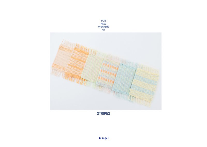 Weaving Pattern) Stripe Coasters (PDF+VIDEO) - 手工藝教學/工具書 - 其他材質 