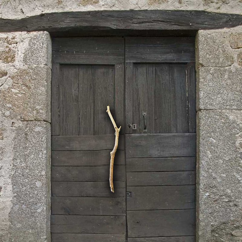Unique driftwood door handle wood door handle wood door door knob renovation doo - เฟอร์นิเจอร์อื่น ๆ - ไม้ สีนำ้ตาล