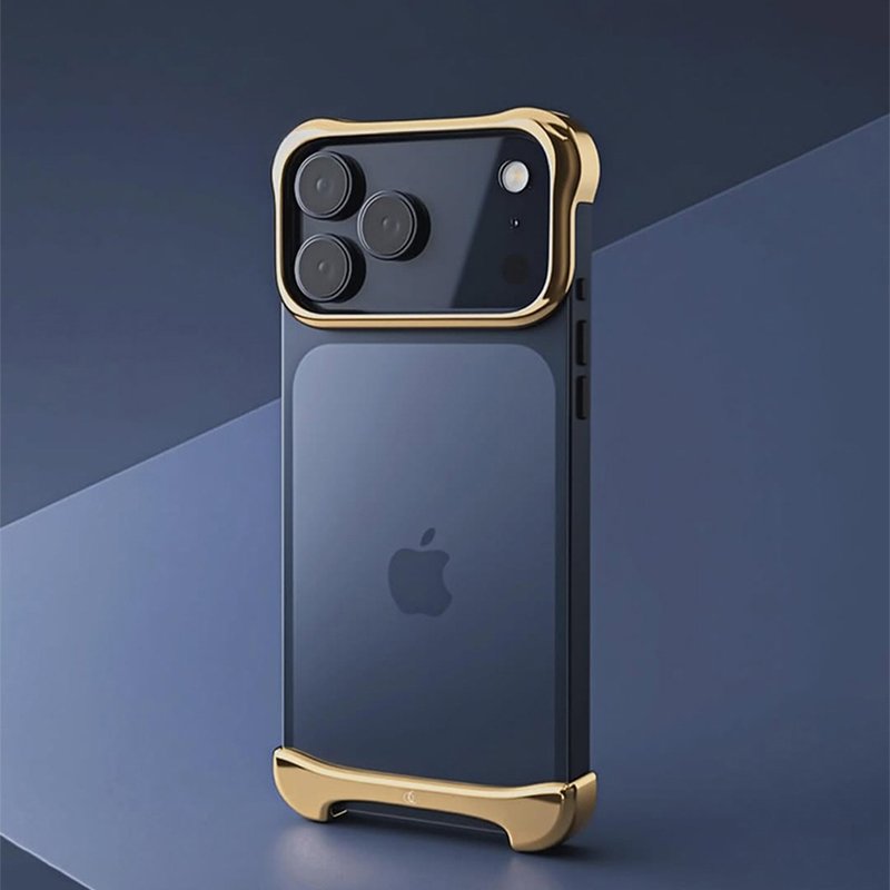 ARC | Arc Pulse iPhone 17 Pro 手機殼 鏡面金 - 手機殼/手機套 - 鋁合金 金色