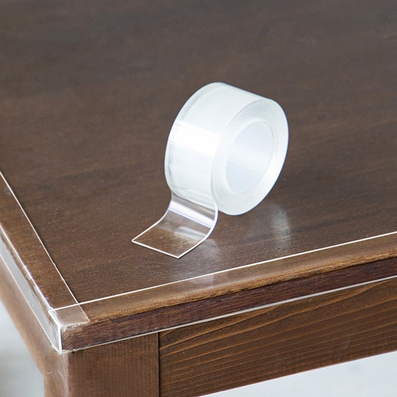 日本霜山 撕黏不留痕防水防污透明隱形防撞條(長3M/加寬款)-3入 - 其他 - 其他材質 透明