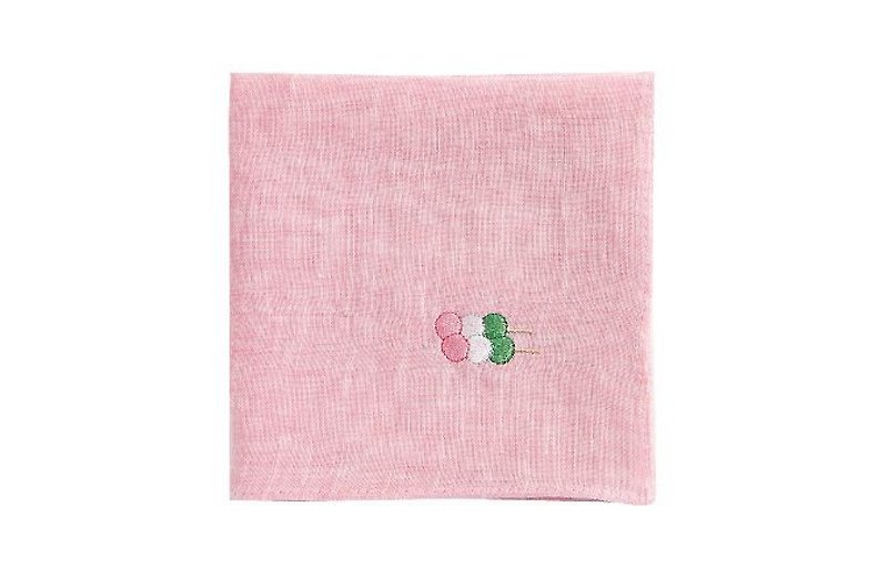 [Jingdong all KYO-TO-TO] and fruit シ an have DANGER _ flower-dango (see Tuan flower child) handkerchief - Scarves - Cotton & Hemp Pink