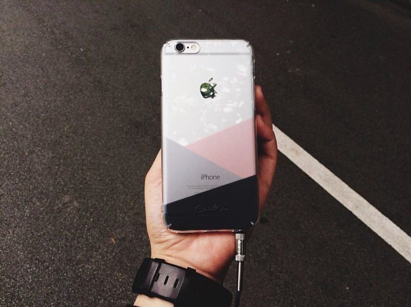 | StandOn |  Classic Thread PhoneCase - Independence Pink  - 手機殼/手機套 - 塑膠 灰色