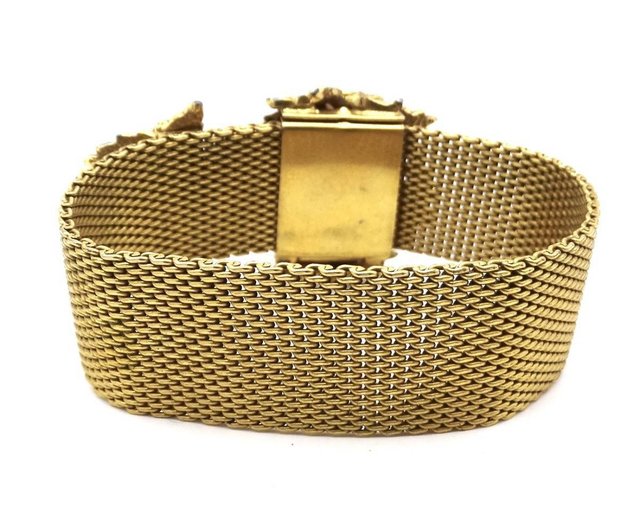 Castle cliff 50s USA vintage leaf bracelet - Shop panic-art